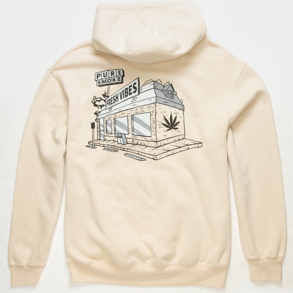 ✔️#27 NWOT Fresh Vibes Brick & Mortar Hoodie.